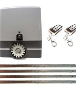 Kit motor corredera CARRERA 800KG con 4 metros cremallera acero 5