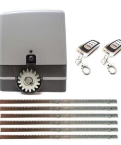 Kit motor corredera CARRERA 800KG con 6metros cremallera acero
