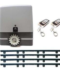 Kit motor corredera CARRERA 800KG con 4 metros cremallera nylon