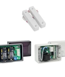 Kit contacto magnético inalámbrico puerta peatonal 4