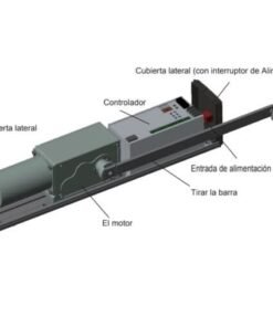 Motor para puerta peatonal automática SW100 4