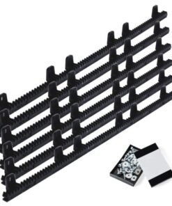 Pack 6 metros cremallera nylon motor corredera