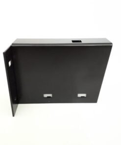 Visera protector metal para sensor de fotocélula reflexión