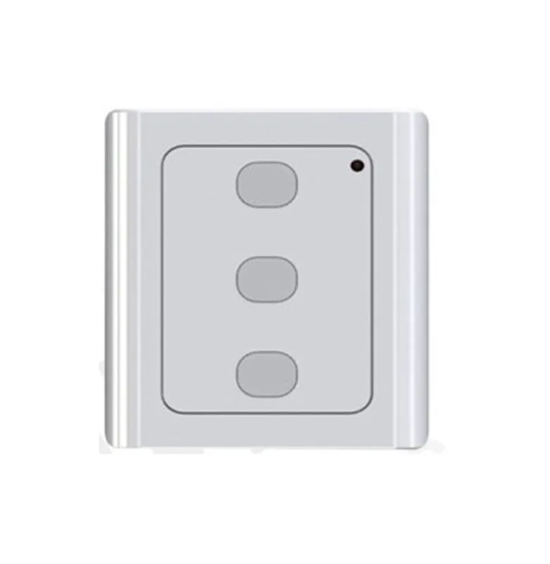Mando de pared inalámbrico via radio 433