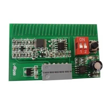Receptor enchufable Erreka LRRE1 de 1 canal y 433