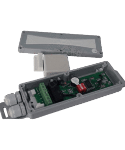 Contacto magnético puerta peatonal inalámbrico con receptor