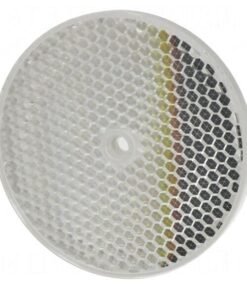 Espejo reflector circular para fotocélula de puerta de garaje