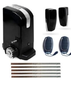 Motorline Bravo 500 con 3 mts cremallera acero 2