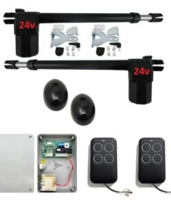 kit motores puerta batiente doble hoja instalmatic bat 400 24v