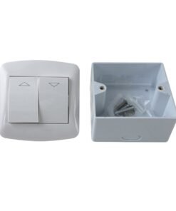 mando pulsador pared motores persianas