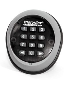 Motorline TEC1 Teclado numérico inalámbrico con batería - control de accesos para motores de puertas de garaje automáticas