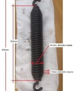 Muelle de tracción para barrera ERREKA NET 6M - 08A005
