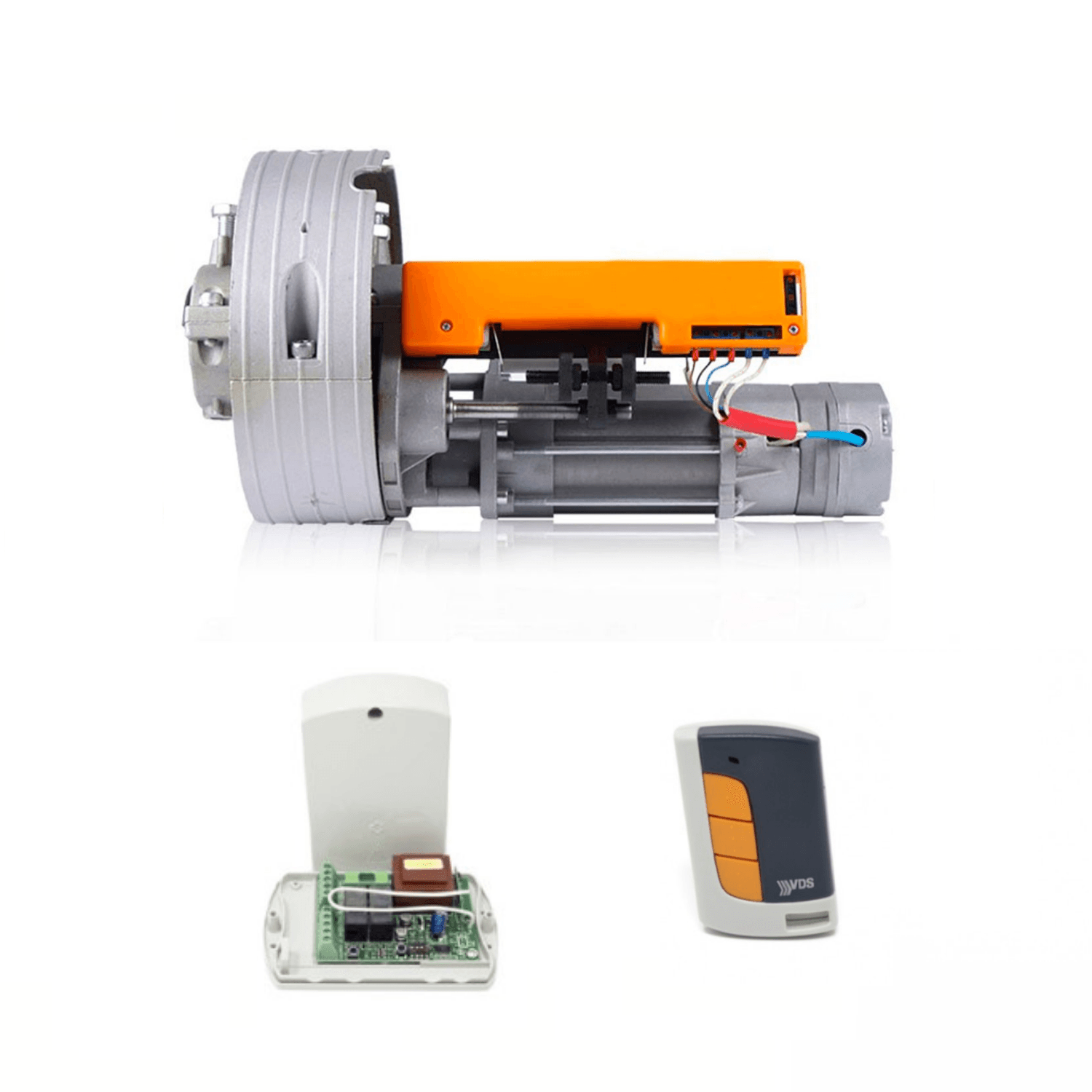 Kit motor hasta 180kg puerta enrollable garaje o local comercial