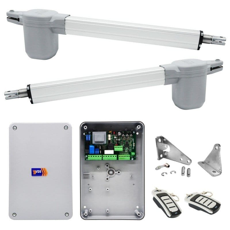 Kit motor puertas de garaje batientes de 2 hojas VDS Ego 230v