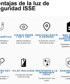 LUZ BALIZA V16 PRO GEOLOCALIZADA 3.0 TARJETA SIM IP54 B-MAG-1