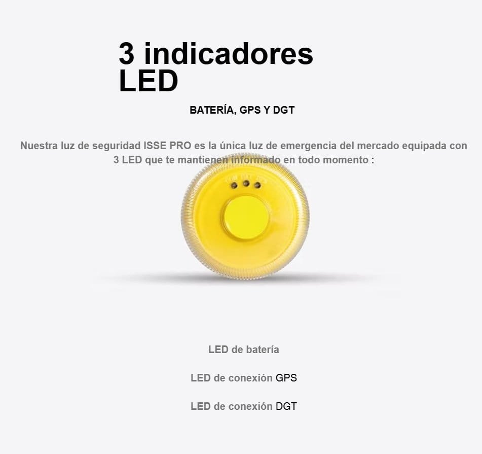 LUZ BALIZA V16 PRO GEOLOCALIZADA 3.0 TARJETA SIM IP54 B-MAG-5