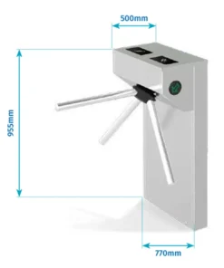 torniquete control de accesos con lector RFID motorline mtt500E