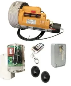 Kit motor puerta enrollable Roll Pro 180k con electrofreno