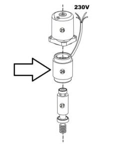 Bobinado eléctrico motor puerta corredera EMFA CU - Poteco - Mover - Roller