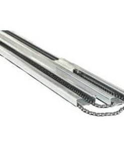 Caña de acero 2 piezas con cadena motor Motorline Rosso CFCP