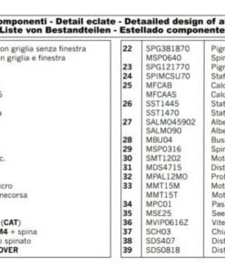 despiece repuestos motor corredera EMFA CU - Poteco - Mover - Roller