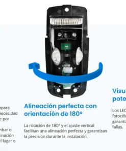 Fotocelula emisor receptor orientable 180º Motorline MF40-2