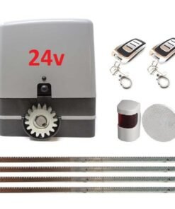 Kit VDS CARRERA 800kg 24v con cremallera de acero 30x12