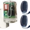 Kit central universal para motor de persiana Rolly con 2 mandos