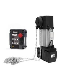 Motor puerta seccional industrial KVM tracción al eje