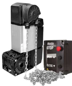 Motor puerta seccional industrial KVM trifásico tracción al eje 1