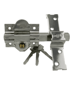 Cerrojo acabado en níquel llave/llave 2